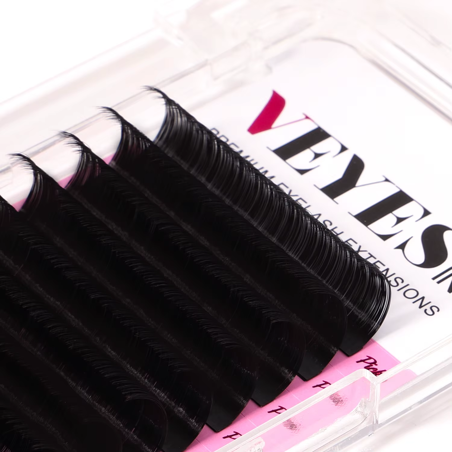 Veyes Inc Extensions de cils individuels Faux vison cils mats 8-20mm Veyelash Professionnels cils na