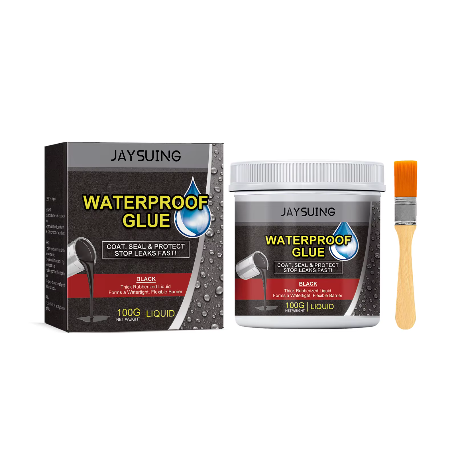 Fast Stop Leaks Coat Seal and Protect Colle étanche, 3 optiques pour documents, Peinture liquide cao