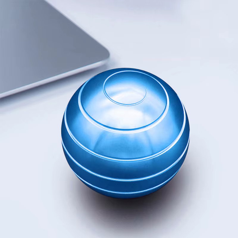 Jouet métallique anti-Stress pour adultes, en alliage d'aluminium, décompression, hypnose, gyroscope