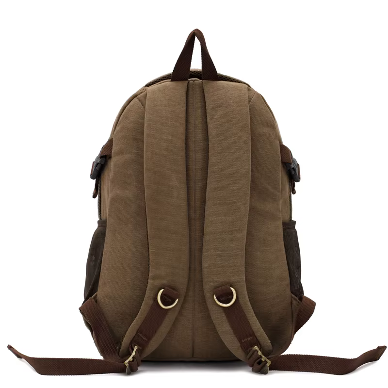 Sac à dos vintage en toile pour hommes, sac d'école, sacs de voyage pour hommes, sac à dos de voyage