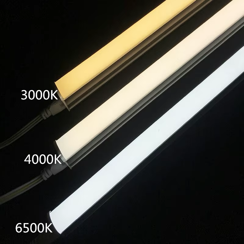 Tube lumineux Led T5 0.3m 1ft 2835 SMD, barre de bande 220V 230V 240V, blanc naturel 4000K, rouge gl