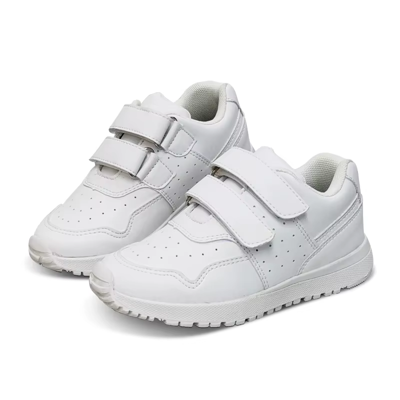 Uckland-Chaussures de course blanches pour enfants, baskets pour tout-petits, chaussures de bébé pou