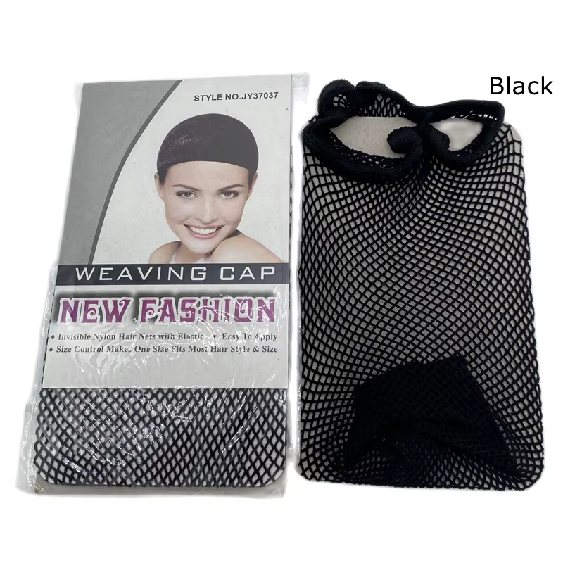 Bonnet de perruque élastique extensible pour femme, filet à cheveux, bonnet de tissage en maille, ha