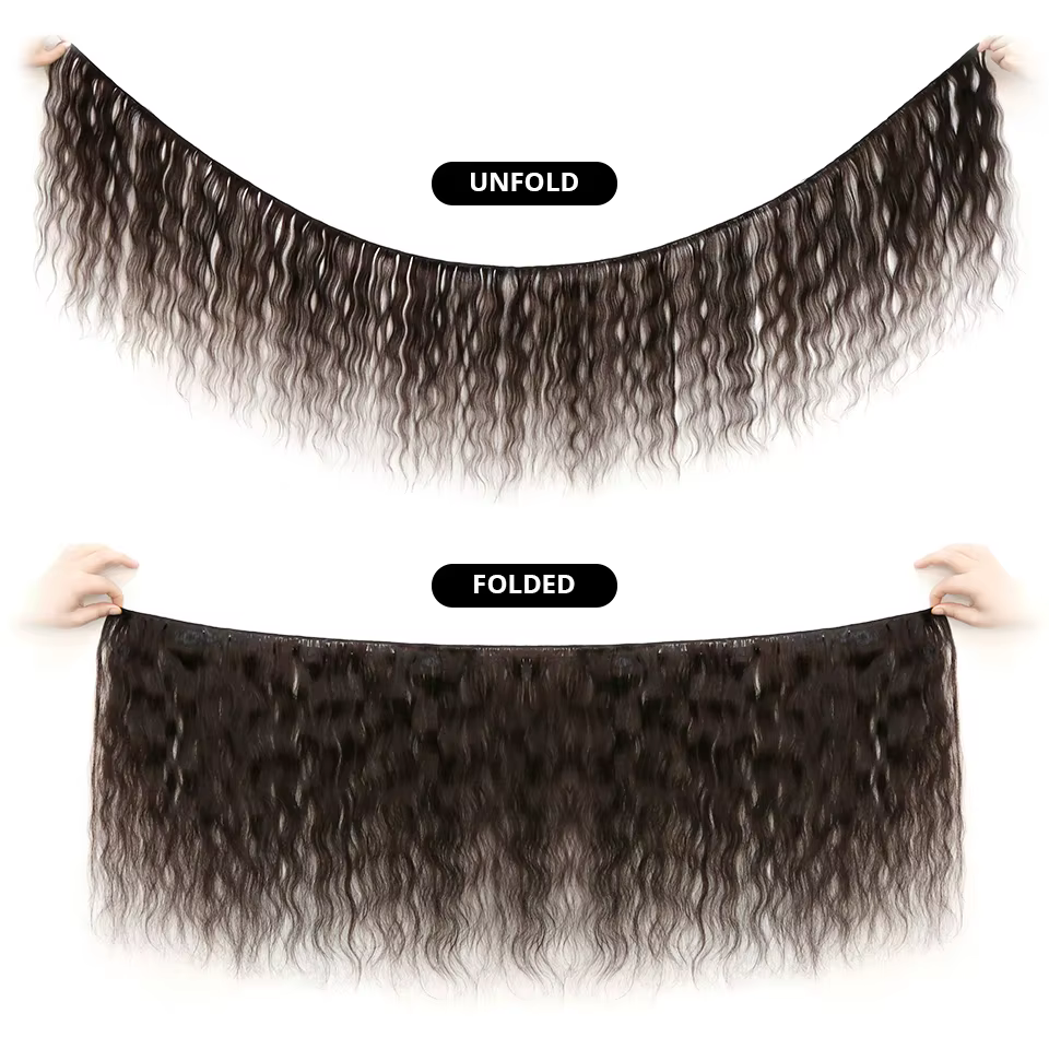 Bundles de cheveux vierges indiens bruts, faisceaux de tissage de cheveux humains raides, extension