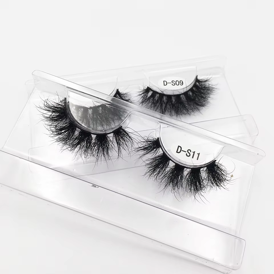 RED SIREN – Cils en vison véritable doux et naturel, maquillage 3D, pelucheux