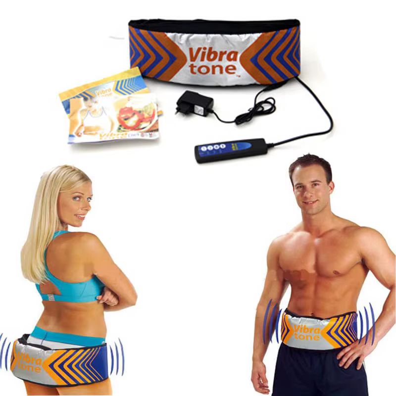 Vbrator-Ceinture de massage électrique pour le corps, soins ronds, amincissant, vibrant, Eva de grai