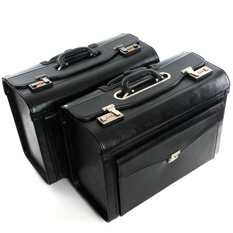 Sac à main de voyage sur roues, rétro, sac à roulettes, fourre-tout à roulettes, pour femme d'hôtess