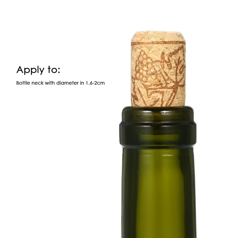 Bouchon de bouchons de vin, 50 à 100 pièces, naturel, réutilisable, fonctionnel, Portable, bouchon d