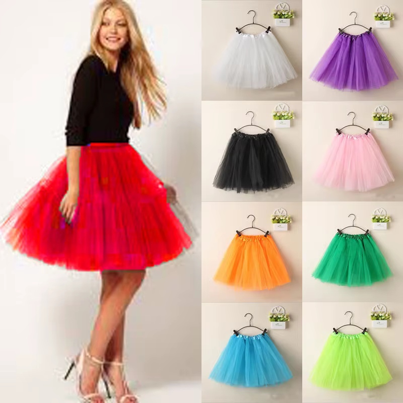2026 automne chaud femmes Vintage Tulle jupe courte Mini Tutu jupes adulte fantaisie Ballet Dancewea