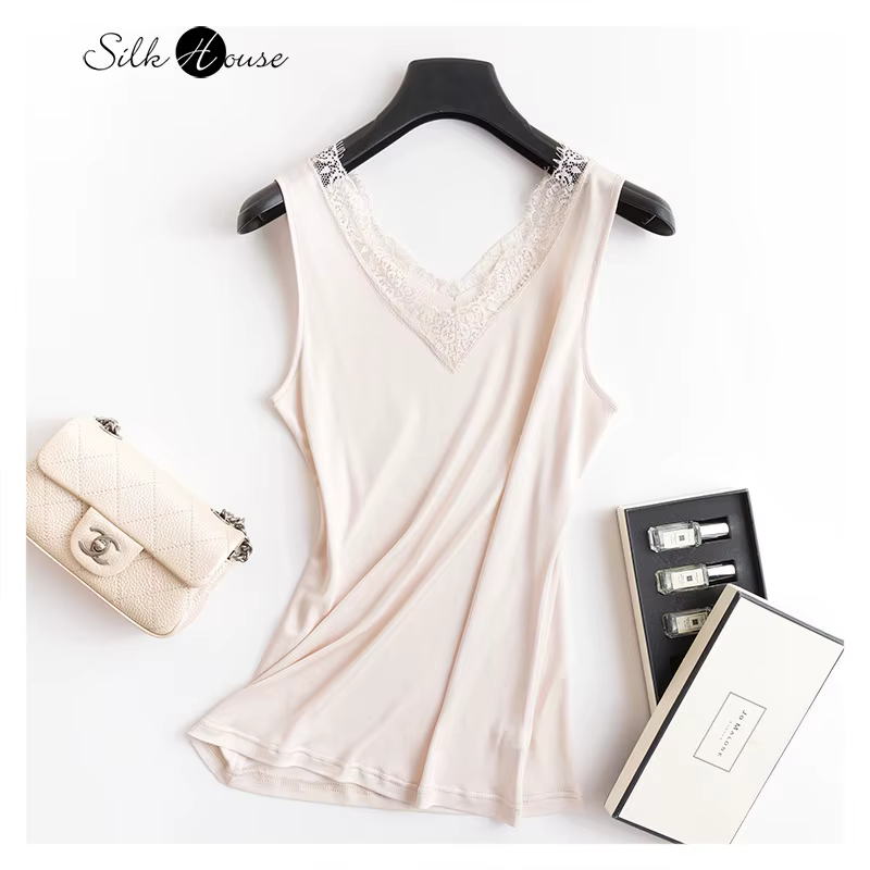 InjLace-Maillot de corps court pour femme, col en V, sangle, Real InjWaistcoat, maillot de corps com