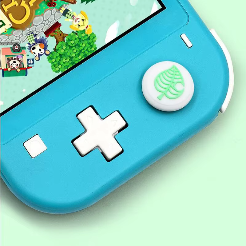 Capuchon de poignée de bâton de pouce souple en Silicone, mignon, housse de Joystick pour Nintendo S