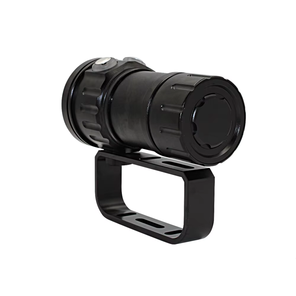 Lampe de poche de plongée sous-marine LED, lumière bleue, blanche, rouge, caméra vidéo de photograph
