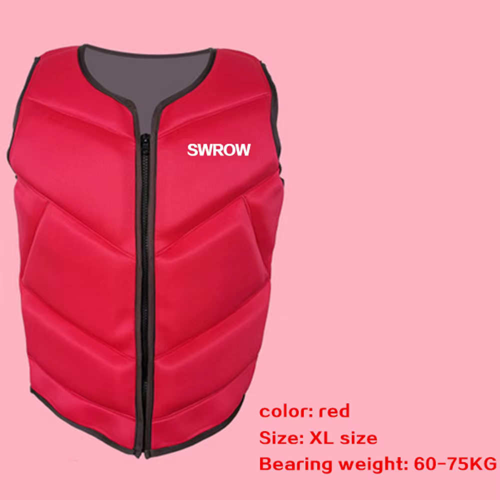 Gilet de sauvetage en néoprène, gilet de pêche, veste d'eau, sport, adultes et enfants, vêtements de