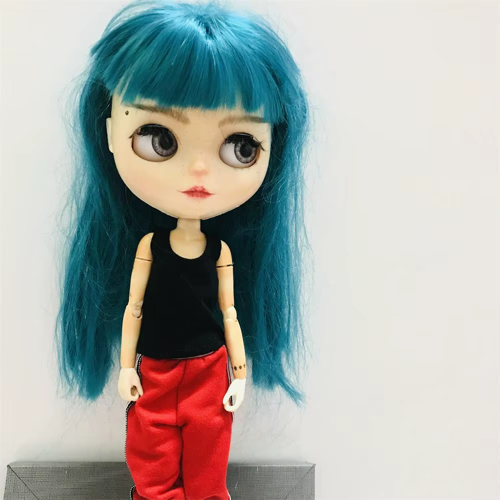 Nouveau 1 pièces Blyth vêtements gilet chemise de Base mignonne pour Blyth,,Momoko, Obistu, Licca, F