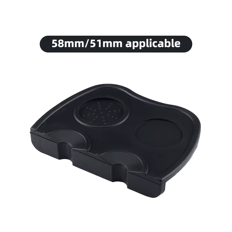 Hiinvasif-Porte-filtre en poudre de café sans fond, distributeur de Tmaper en acier inoxydable 304, 