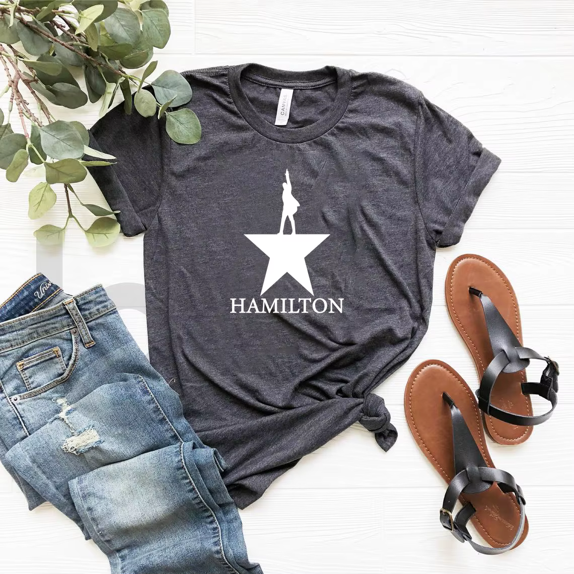 Golden tenter Hamilton T-Shirt, Broadway Musical Hamilton Shirt Rise Up Tee Cadeau pour GérHipster Y