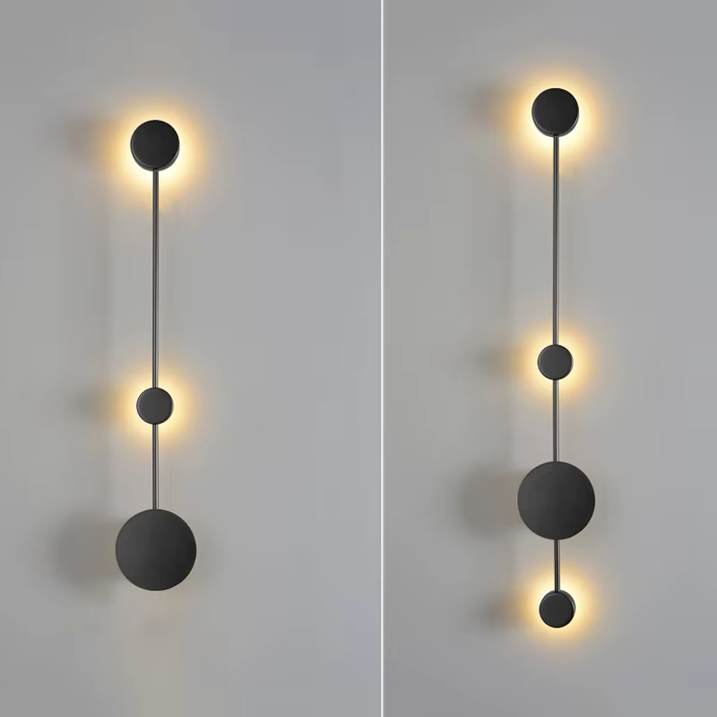 Applique Murale LED au Design Moderne et Créatif, Luminaire Décoratif d'Nik, Idéal pour un Salon, un