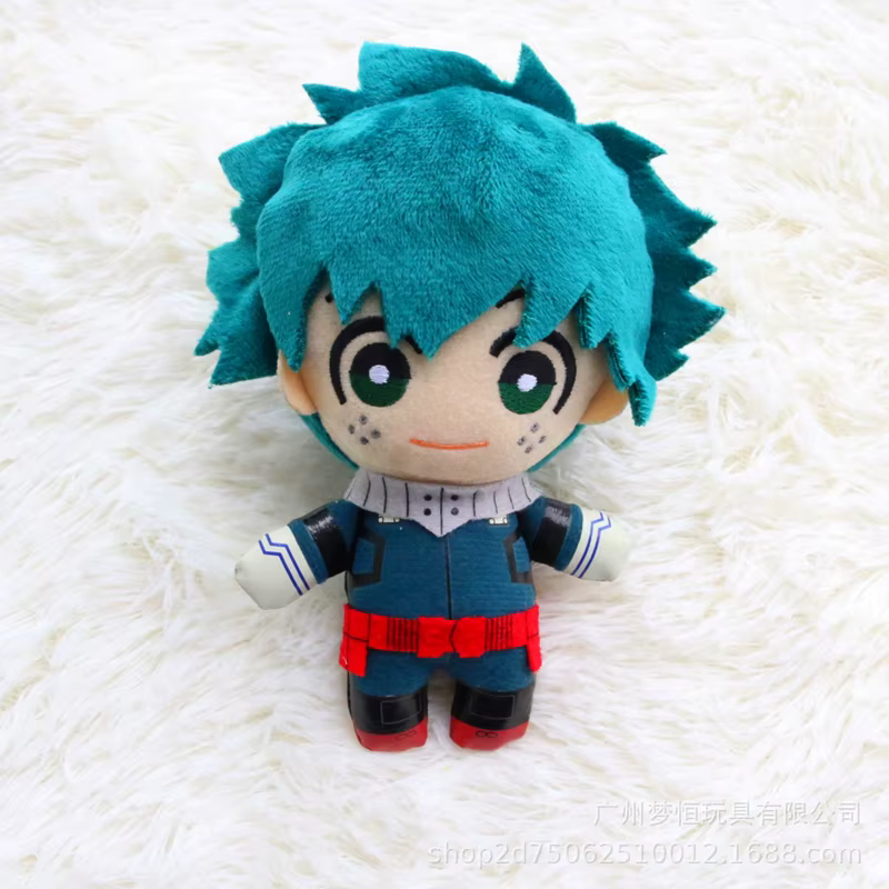 My Hero Academia – jouet en peluche de 15CM, Anime Izuku Midoriya Katsuki Bakugou Shouto Todoroki, p
