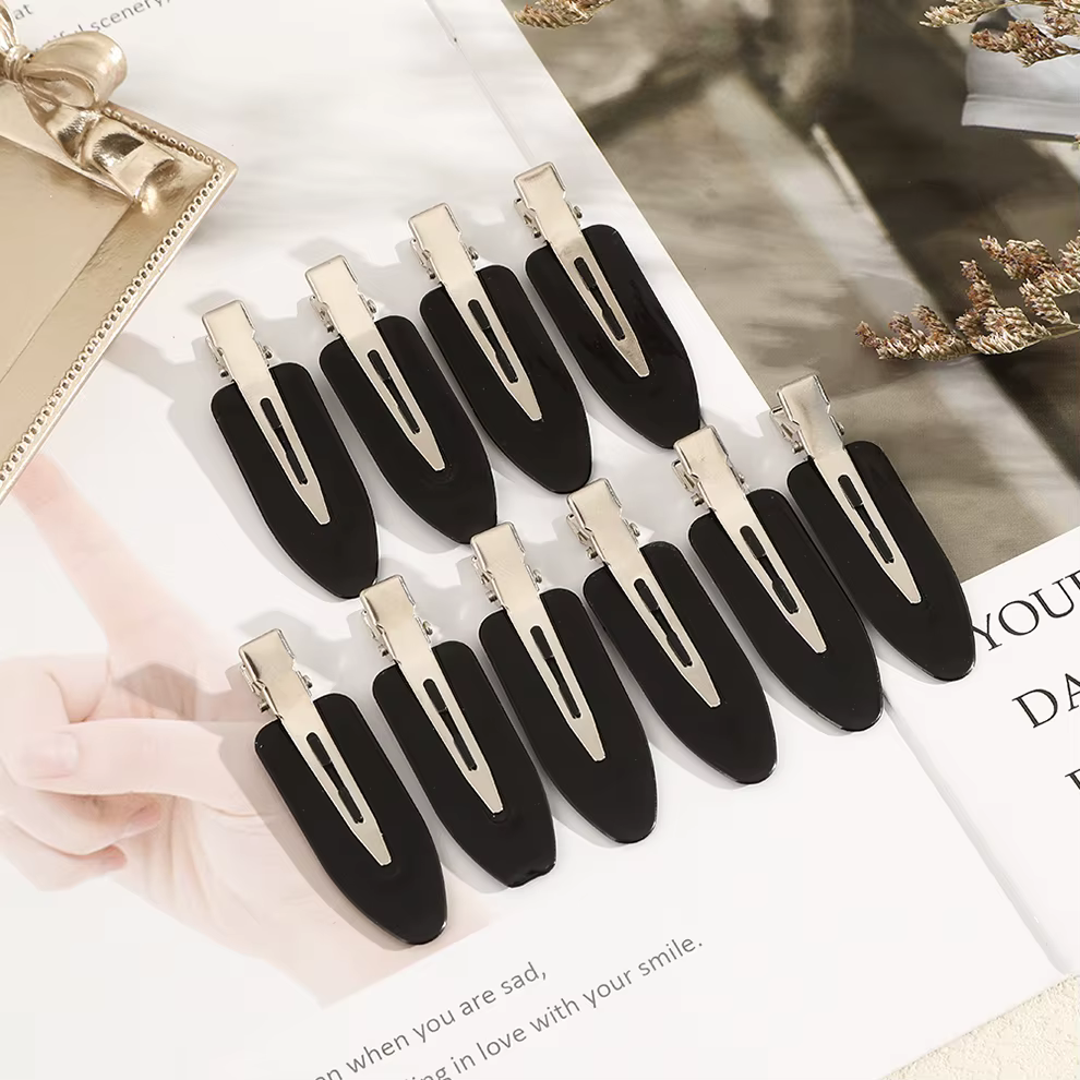 Molans 10 pièces/ensemble pinces à cheveux sans couture sans courbure frange latérale Barrette maqui
