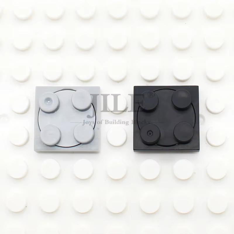Blocs de construction Moc, plateau tournant 2x2, Base de plaque avec le dessus 3680 3679, briques cr