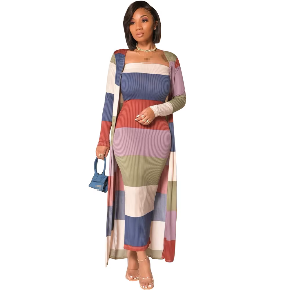 Ensemble de tenues 2 pièces pour femmes, vêtements d'anniversaire, tissu d'hiver, vente en gros, 600
