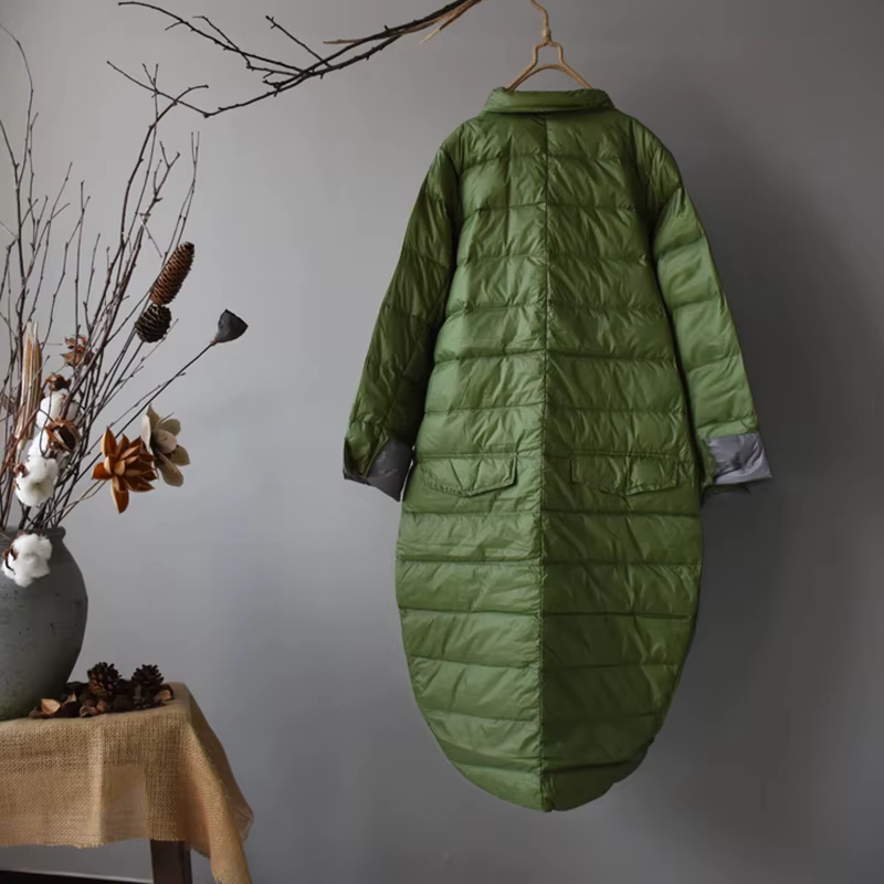 SEDUTMO hiver longue canard doudoune femmes Ultra léger mince surdimensionné manteau automne mince p