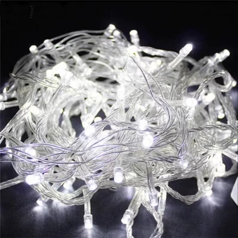 Guirlande lumineuse LED 100 LED 10M 110V/220V, étanche, pour Noël, arbre de Noël, chaîne lumineuse f