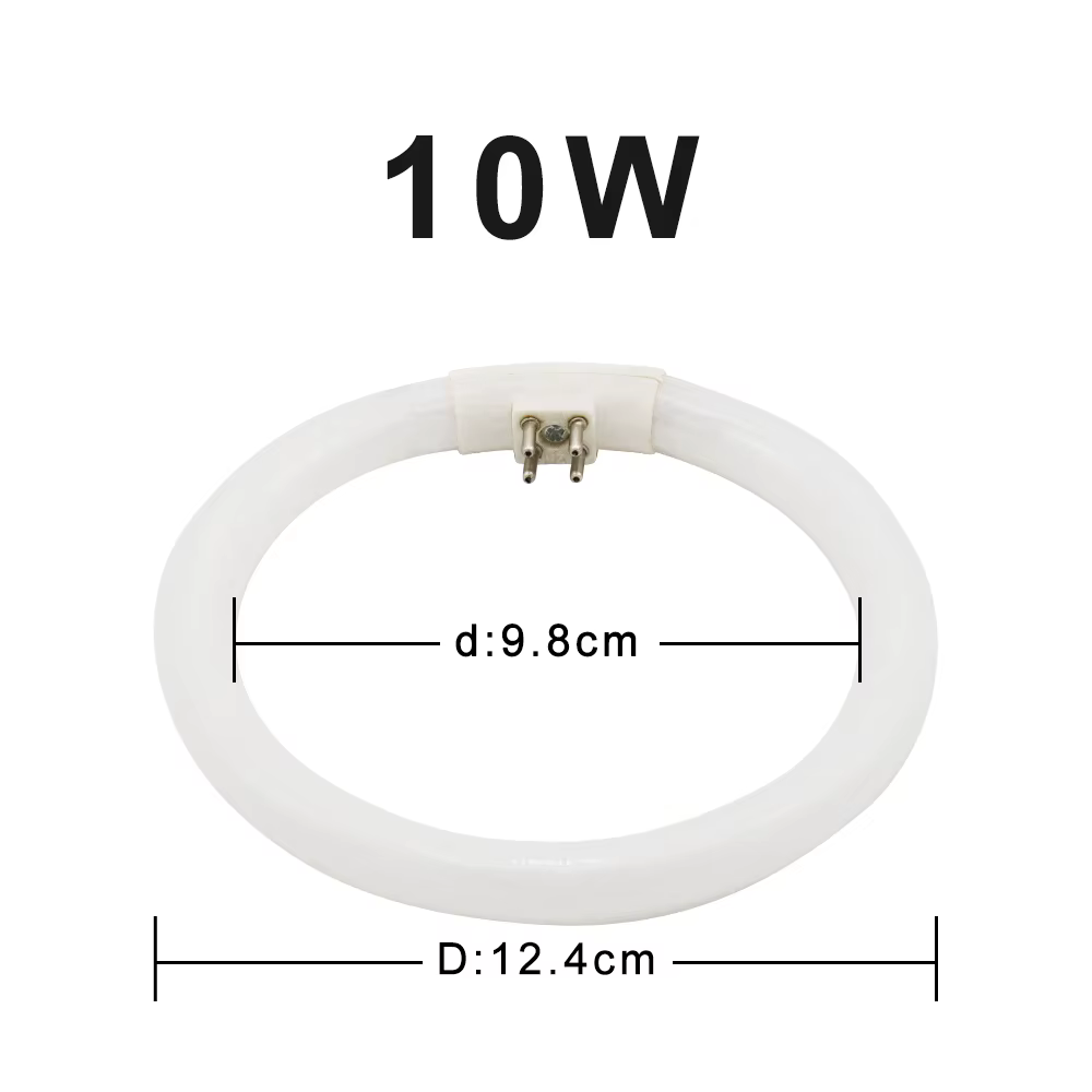 Tubes annulaires lumineux tri-phosphore, loupe, Tube circulaire, lampe fluorescente, anneau lumineux