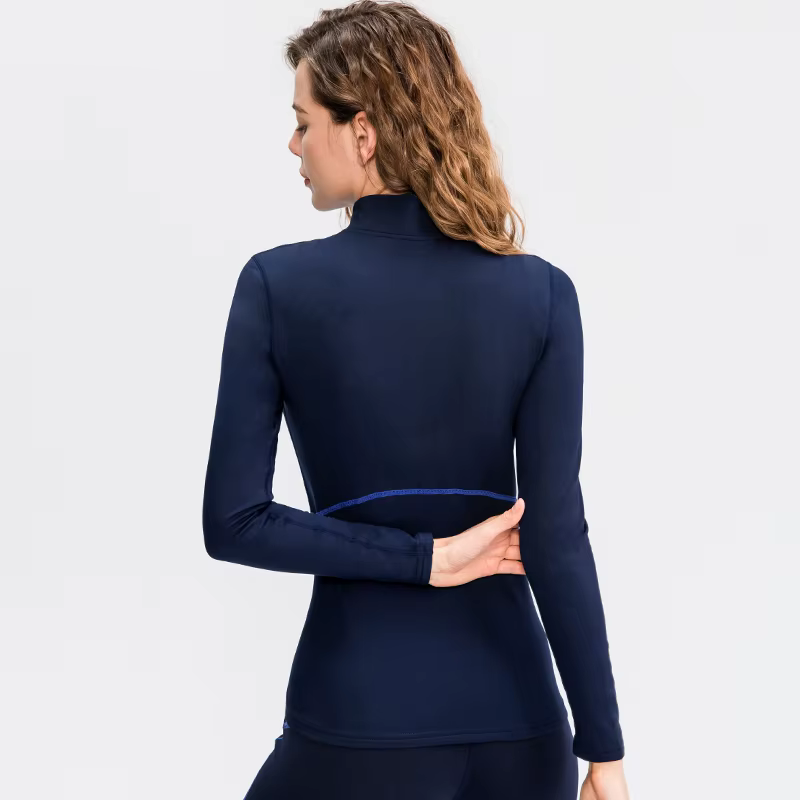Femmes à manches longues dessus de Yoga Fitness haut de Yoga haut de sport tenue de sport pour les f