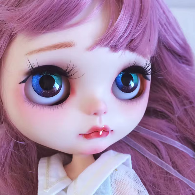 5 paires de poupées Blyth, bricolage artisanat, jouet, puces pour les yeux en verre, Patch Transpare