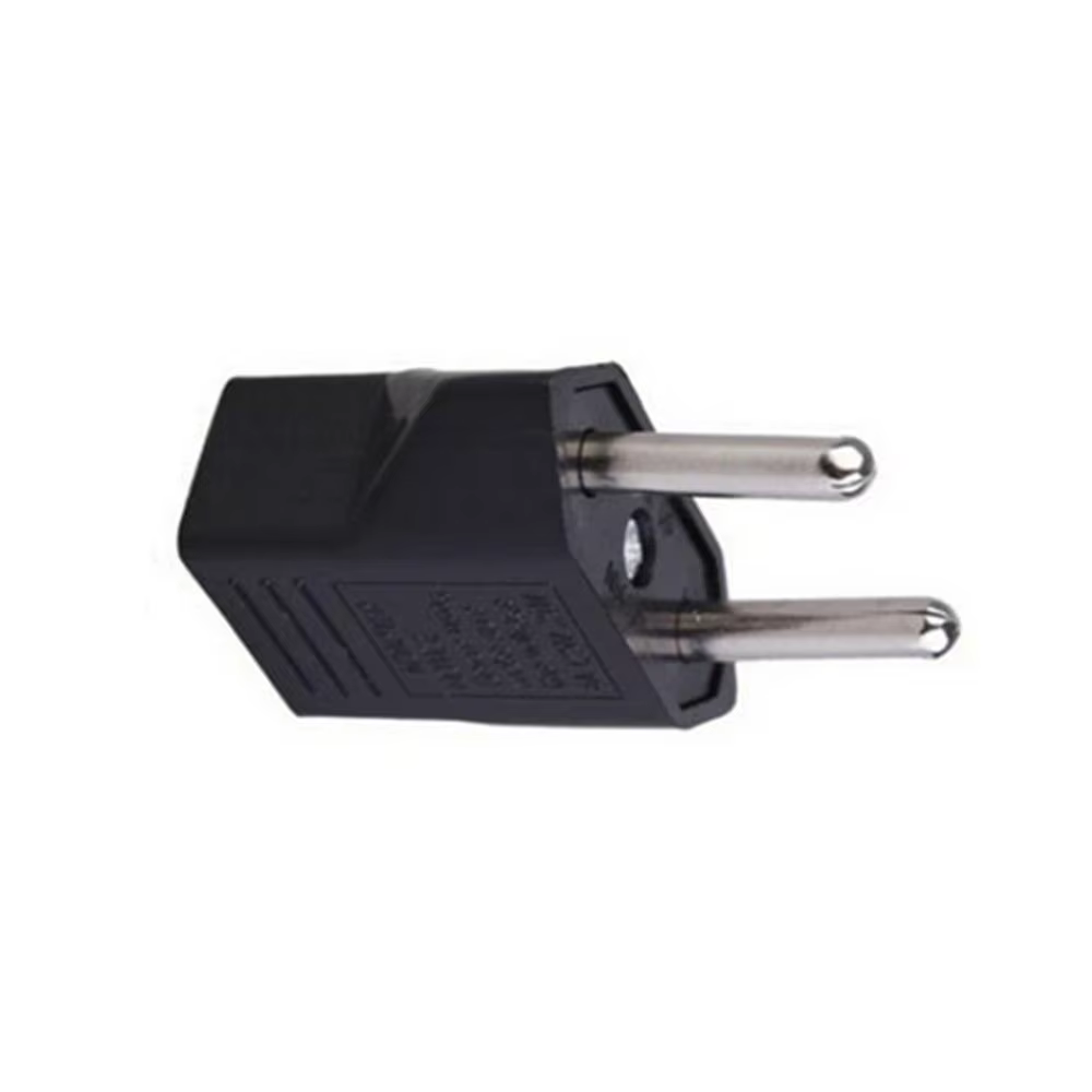1 pièces adaptateur de prise ue 2 broches vers ue 2 broches rondes prise entrée AC 110 V-250 V 10A c
