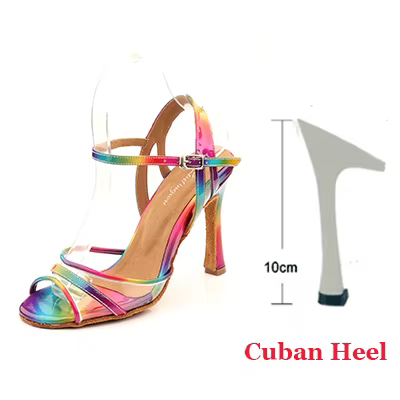 Ladingwu-Chaussures de danse de tango pour femmes et filles, chaussures de salsa latine, chaussures