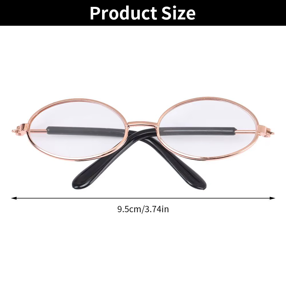 Poupée jouet Cool lunettes de soleil pour BJD Blyth américain Grils lunettes jouet pour animaux de c