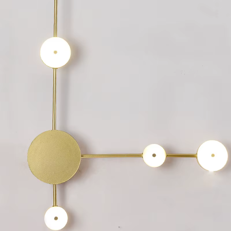 Applique Murale LED au Design Moderne et Créatif, Luminaire Décoratif d'Nik, Idéal pour un Salon, un