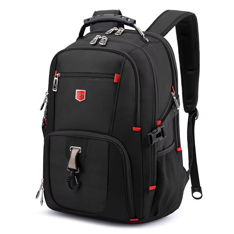Sac à dos suisse étanche pour hommes, sacs à dos pour ordinateur portable 15.6/17 pouces, sacs de vo