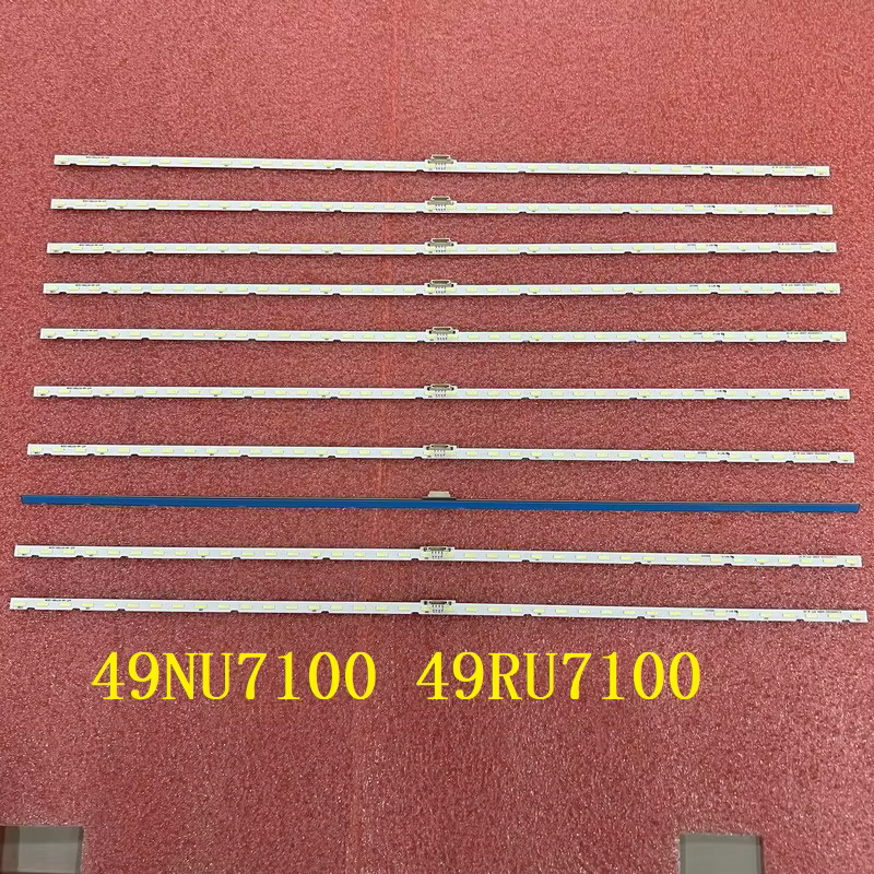 Bandes de rétroéclairage LED pour Samsung, UE49NU7100U, UE49N5500AU, UE49RU7100, UA49RU7100, UA49RU7