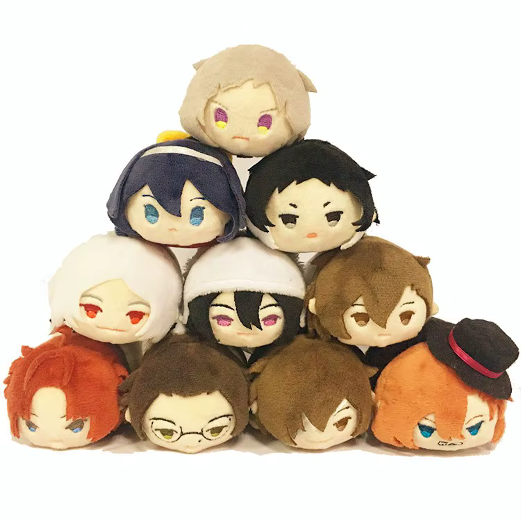 Anime Bungou Stray Dogs Frequency Apple Stuffed, Mochi Mascot Butter, 8.5cm, Nakajima Atsushi, Kunik