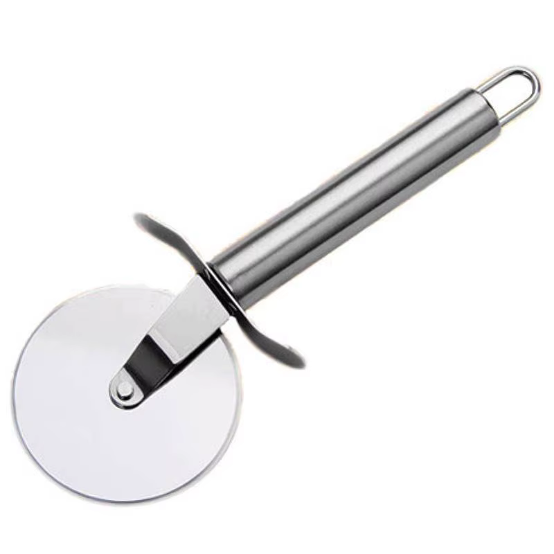 Acier inoxydable Pizza roue unique coupe outils diamètre 6.5 CM ménage Pizza couteau gâteau outils r