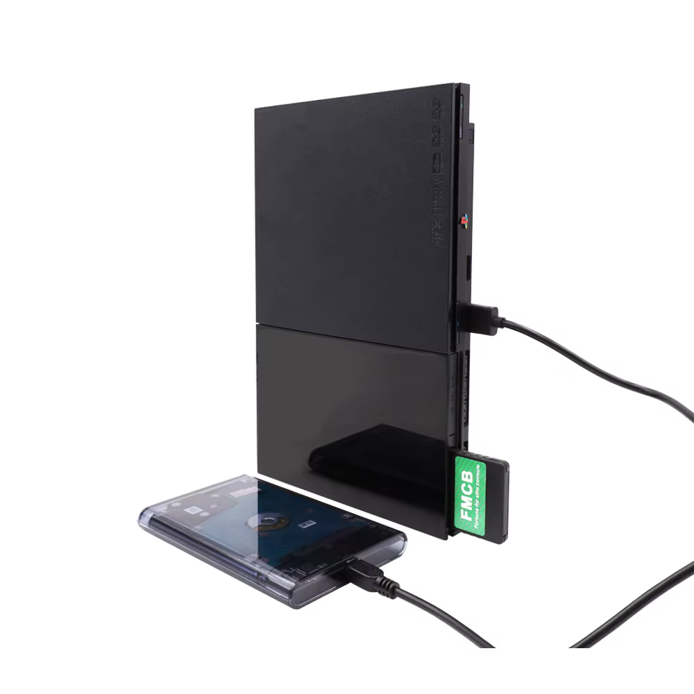 BitFunx Fortuna FMCB Carte mémoire McBoot gratuite pour consoles PS2 Slim (série SPCH-7xxxx et SPCH-