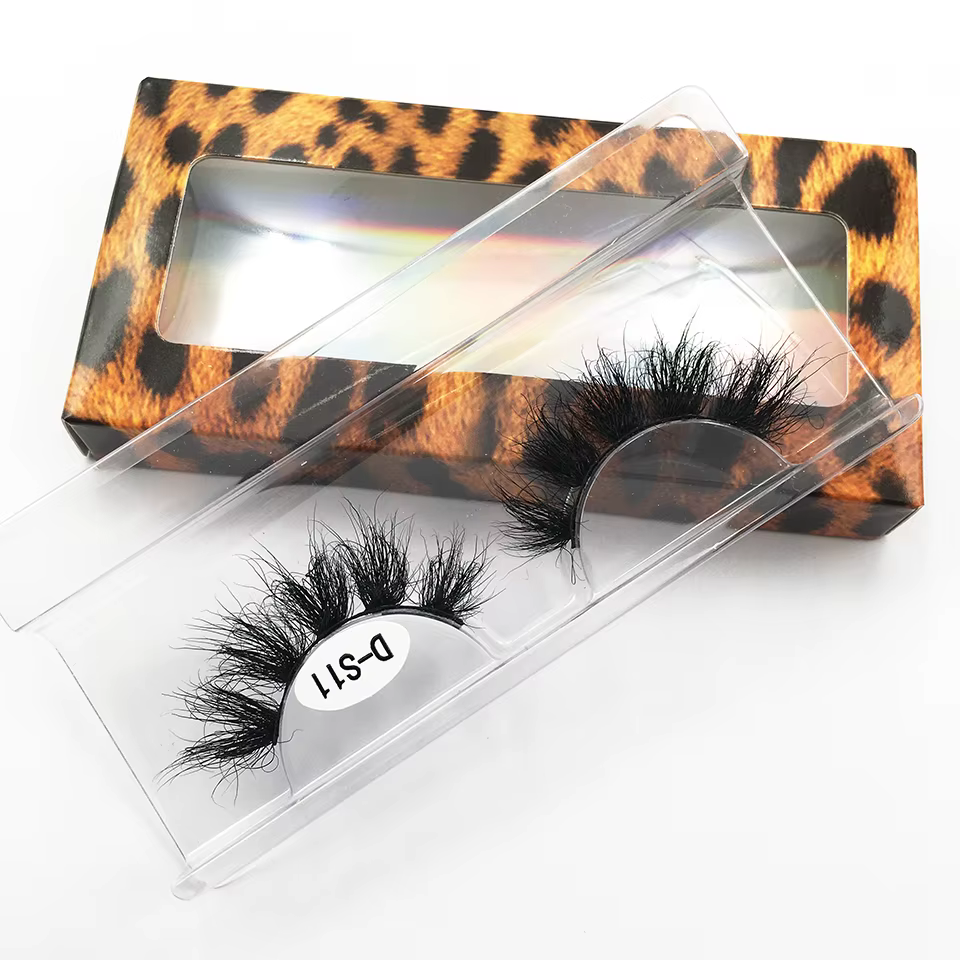 RED SIREN – Cils en vison véritable doux et naturel, maquillage 3D, pelucheux