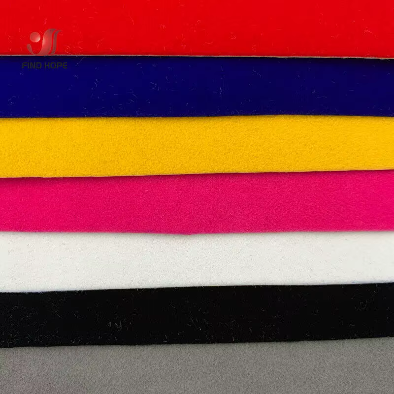 Doublure floquée en velours auto-adhésive, feuilles adhésives en tissu feutré pour l'art et l'artisa