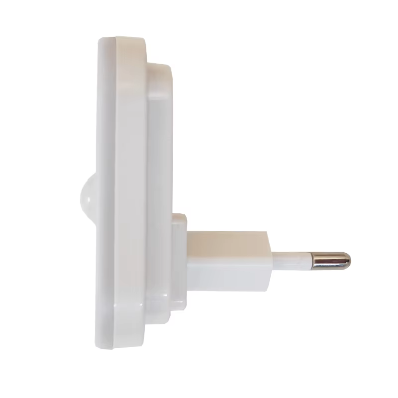 Veilleuse avec prise ue capteur de mouvement intelligent LED lampe de nuit capteur de mouvement lumi