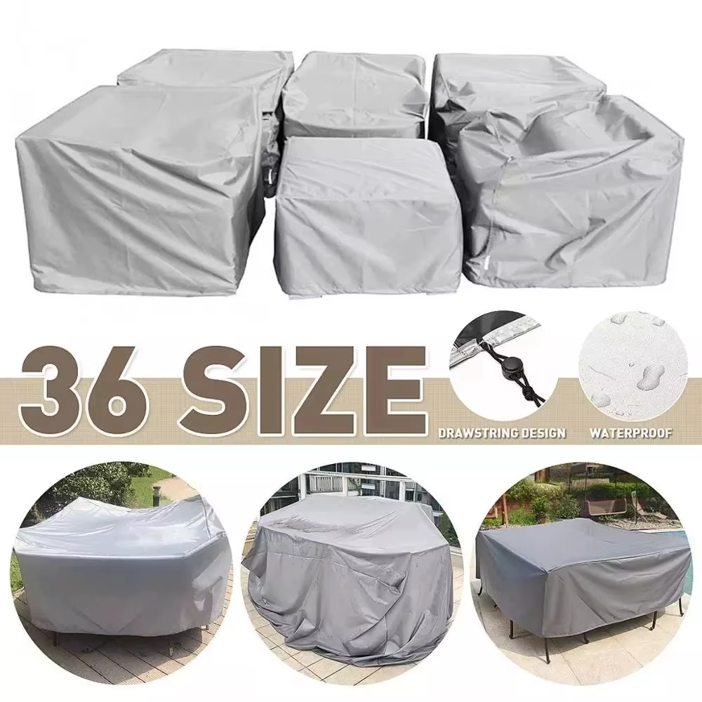 Multi-TANFurniture-Juste de Protection Imperméable pour Jardin Extérieur, Juste pour Canapé, Chaise,