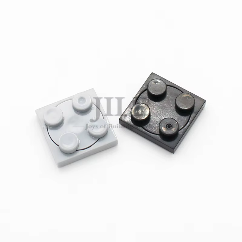 Blocs de construction Moc, plateau tournant 2x2, Base de plaque avec le dessus 3680 3679, briques cr