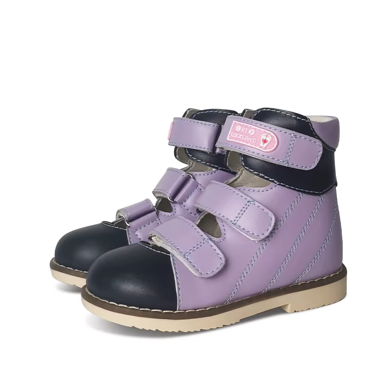 Ortoluckland – sandales en Denim pour enfants, chaussures orthopédiques d'été pour filles et garçons