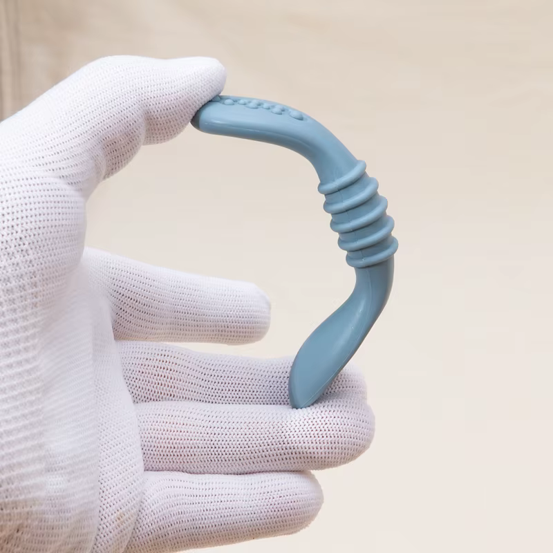 Ensemble cuillère et fourchette pour bébé, cuillère collante en Silicone de qualité alimentaire, cou
