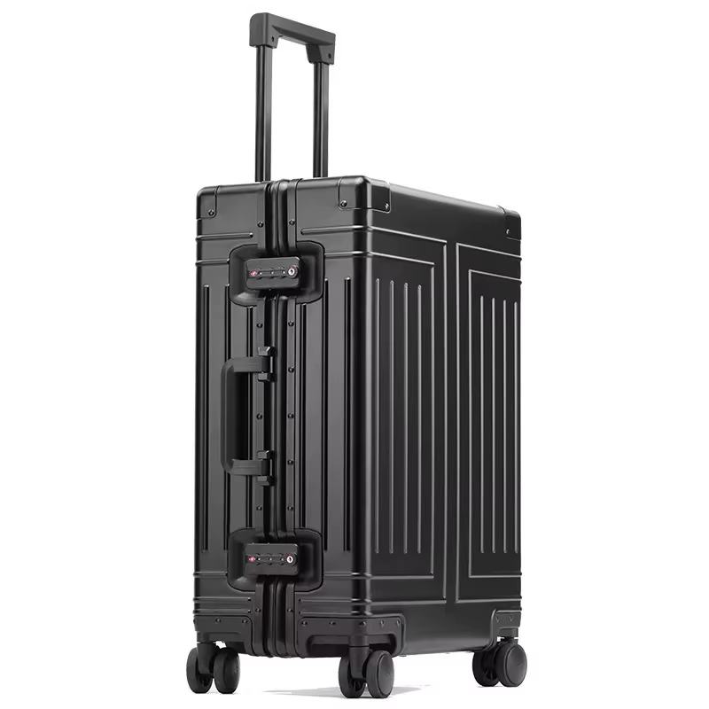 Bagage de voyage en aluminium valise rigide nouvelle valise en aluminium 20 "24" 26 "29" pouces sac 