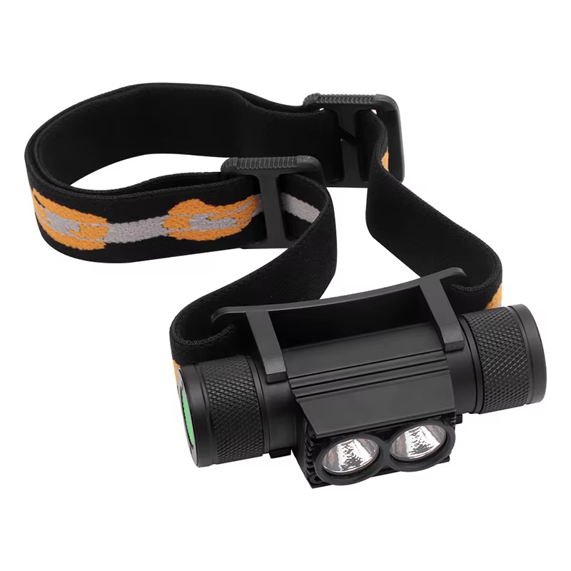 UiT-Mini lampe de sauna à LED aste, lampe de sauna, 6 modes, 5000LM, lampe de sauna injuste, 18650, 