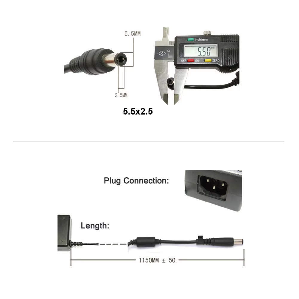 Adaptateur 12V 4A 5A 6A 8A, convertisseur d'alimentation, chargeur EU AU UK US, entrée 110V 220V, so