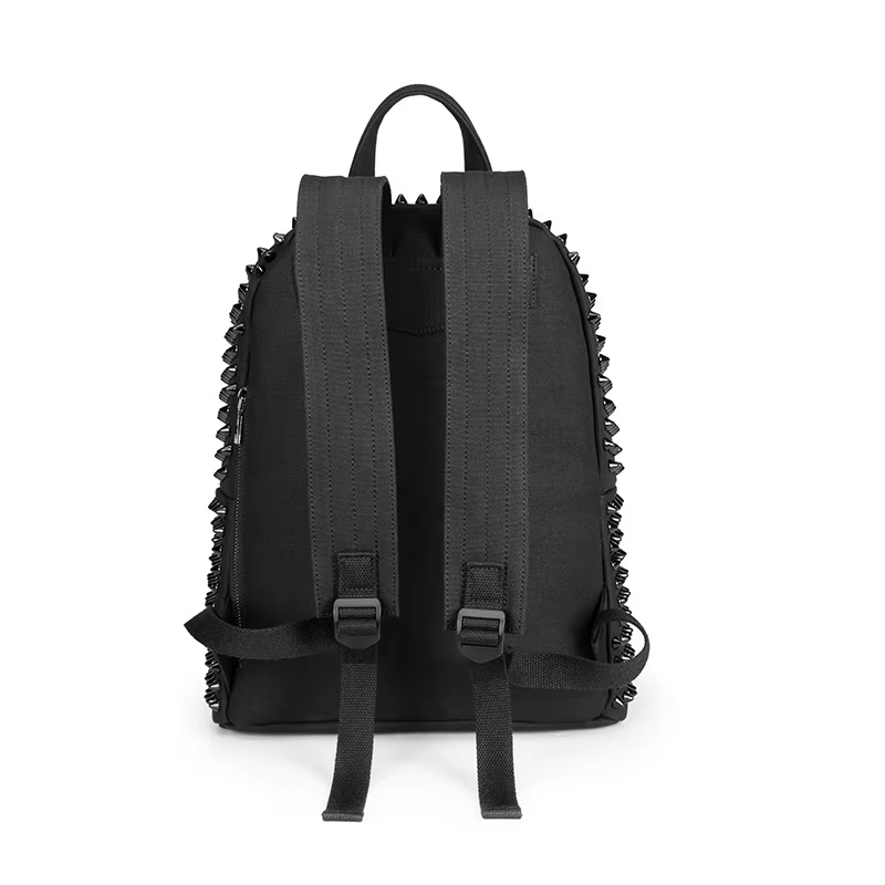 JIEROTYX – sacs à dos à rivets en cuir souple lavé pour femmes, sacoches d'école pour filles, sacs P